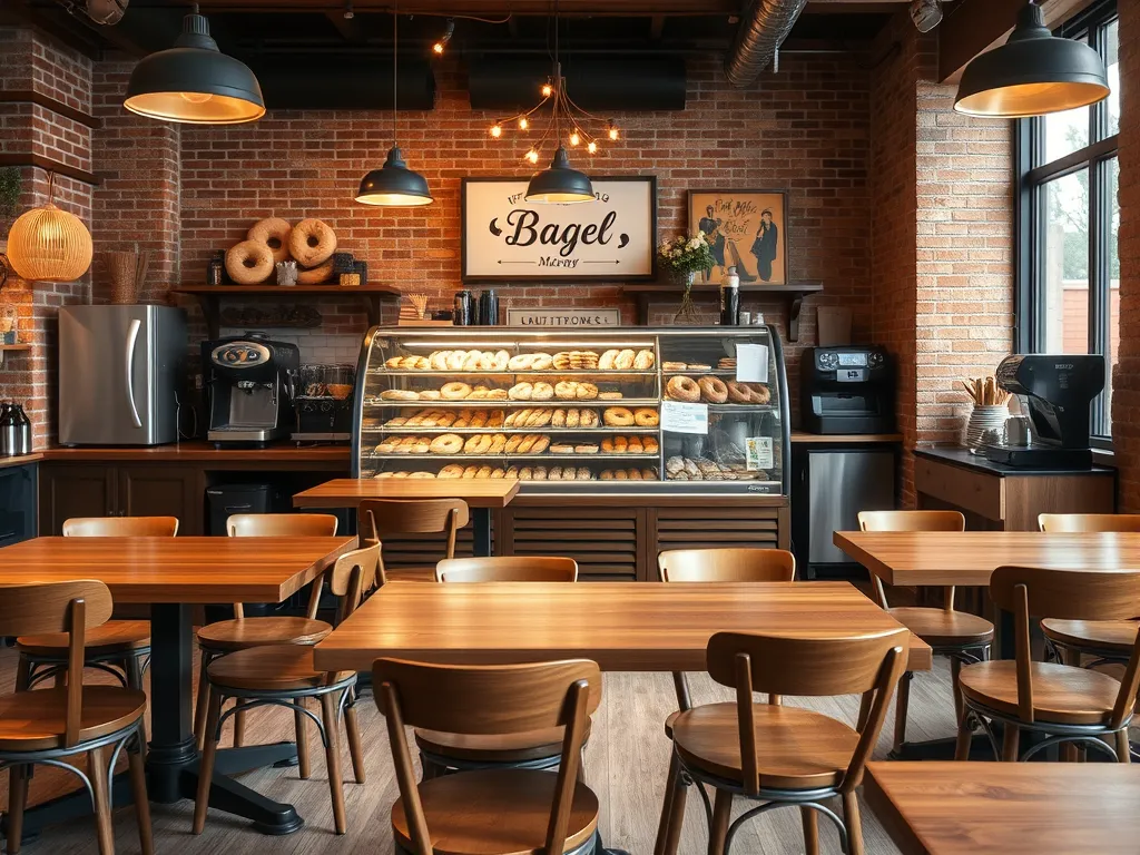 Bagel Store Interior
